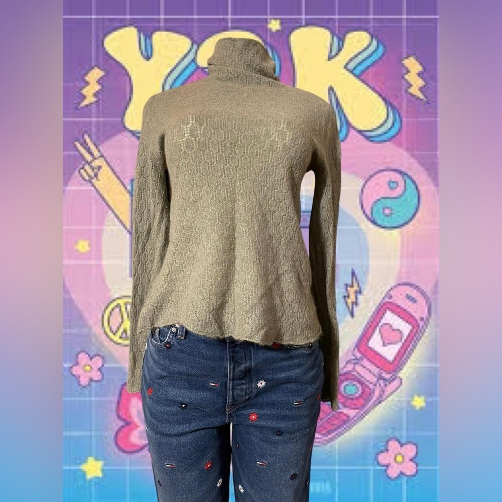 Chic Olive Women's Turtleneck Sweater